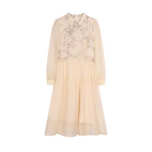 MixMax/ins特卖2023秋季国内专柜正品中袖连衣裙 1233260307-1759