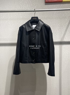 jessyline专柜正品2024冬季新款杰西莱米色外套440A07206-639