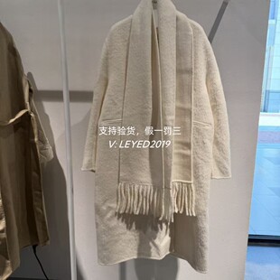 jsister2024冬新款JS正品国内羊毛呢大衣外套S441205307-66-2980