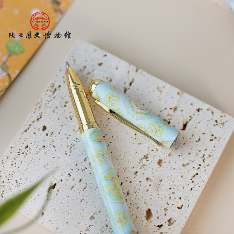 陕西历史博物馆文创签字笔商务礼盒装刷题笔高颜值中性笔学生礼物刷题