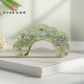 陕西历史博物馆文创宝绾青丝蟠螭款 抓夹头饰发饰发夹生日礼物女