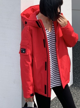 2026新款羽绒服女短款加厚保暖白鸭绒外套24008