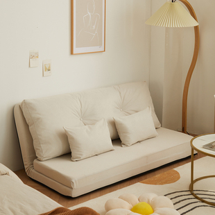 懒人沙发榻榻米沙发可躺可睡沙发床折叠两用布艺沙发小户型豆腐块