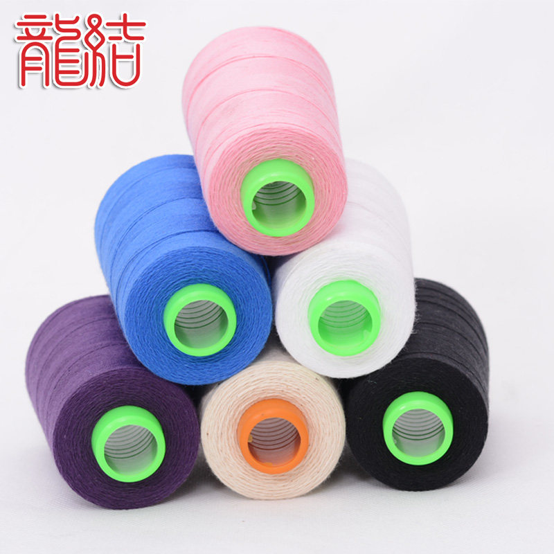 드래곤 매듭 면사 중국어 매듭 와이어 DIY 손 땋은 스레드 순수 면화 술 술 스레드 순수 면화 바느질 스레드 X1104