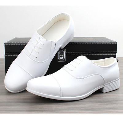 小白鞋三接头凉鞋尖头保安婚礼