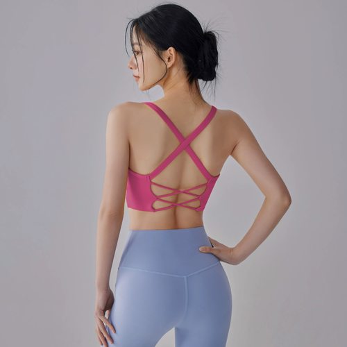 专业运动防震内衣瑜伽美背女健身