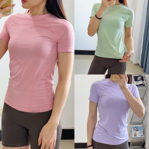 夏季超薄运动短袖户外跑步T恤