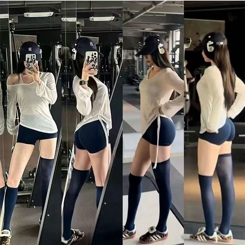 抽绳设计感罩衫运动上衣轻薄瑜伽