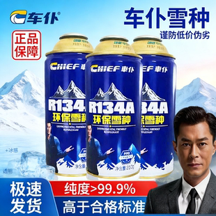 R134a车仆制冷剂汽车空调HFC-134冷媒加氟套装工具雪种补漏氟利昂