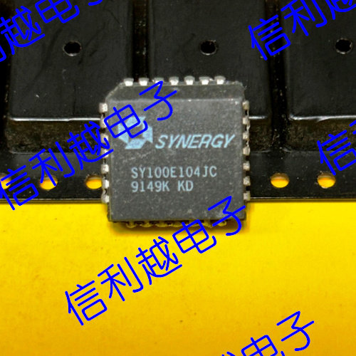 SY100E104JC 5组2输入与/与非门，PQCC28封装 全新