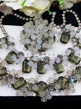 JULIANA高级灰奥地利水晶套装