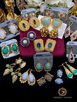 Vintagenapiermonet耳环