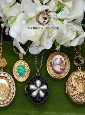 中古相片盒像片盒吊坠项链