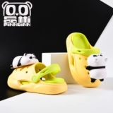 Детские летние туфли, тапочки для мальчиков, нескользящие слайдеры, мягкая подошва