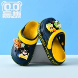 Детские туфли, летние тапочки для мальчиков, нескользящие слайдеры, обувь, мягкая подошва