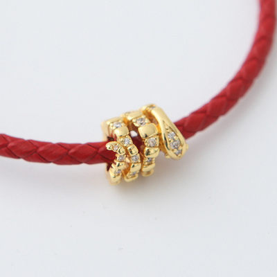 【CHUNXI】【礼物】@Pa金蛇纳福&招财貔貅串饰手链手环女 镀金