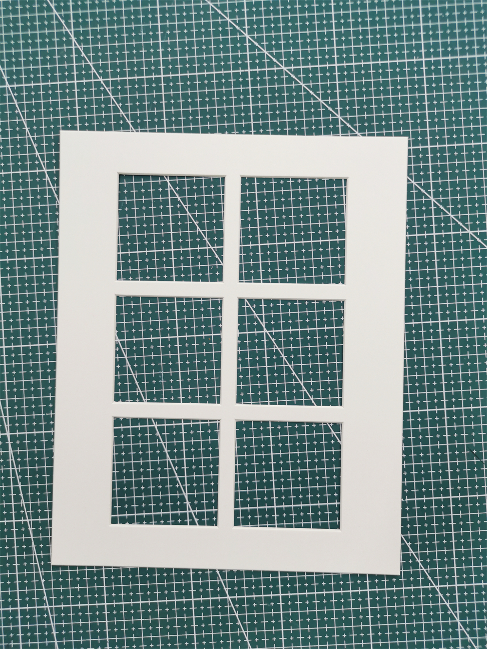 异形卡槽纸多宫格相框卡纸定制