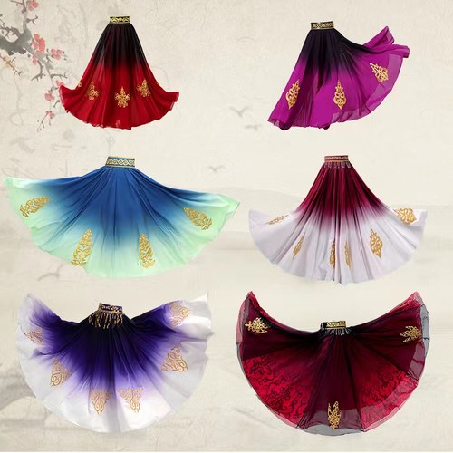 闹闹仔雪纺新款面料练功群