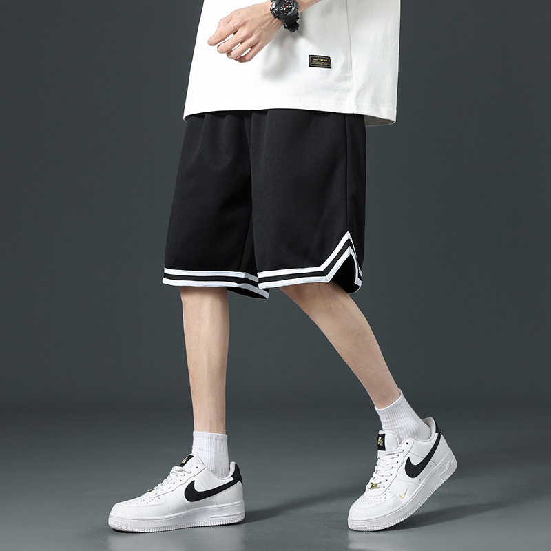 篮球短裤男运动宽松夏季潮牌男生速干美式男士冰丝休闲