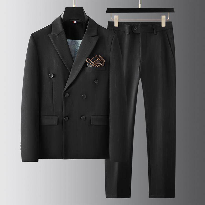 秋季西装便西修身休闲商务大码工西服男士礼服LJT6833-P210