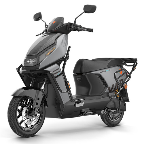 雅迪电摩钛酷S600新款60V72V通用1500瓦电机智能AP外卖电动摩托车
