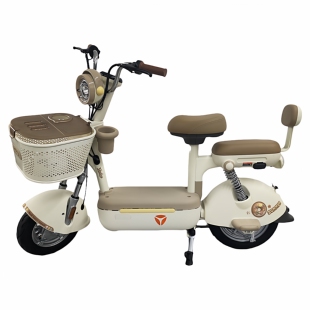 雅迪电动车C12新款 蓝牙智联APP大电池成人代步车防侧滑电动自行车