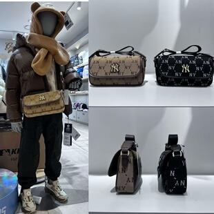 韩国代购MLB老花NY满标法棍包斜挎包23*12*4信封包26新款046N