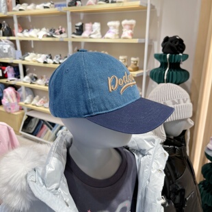 韩国直邮专柜代购MLB潮牌儿童休闲刺绣鸭舌帽棒球帽25四季款165N