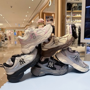 25春新款 韩国代购 百搭大标网面透气休闲运动鞋 时尚 B34N MLB童鞋