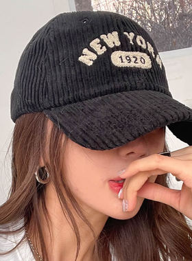 时尚起义韩国潮范2025冬newyork刺绣字母棒球帽鸭舌帽dp26010304