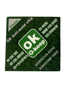 绿色OK通用版 防霉片厂家 国产防霉片 50*50mm/片 2000片/袋