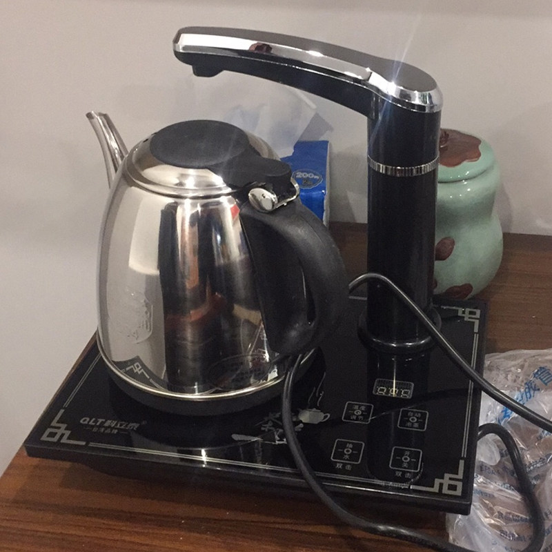 新飞全自动上水壶电热水壶家用抽水式泡茶茶道烧水烧茶器加水