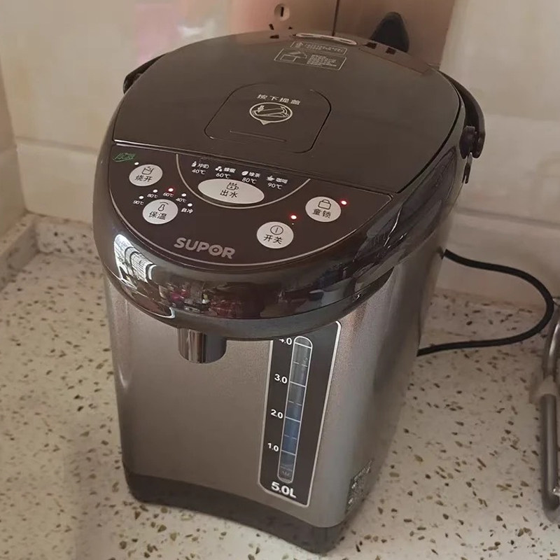 苏泊尔电热水瓶智能家用保温一体大容量恒温不锈钢电烧水壶