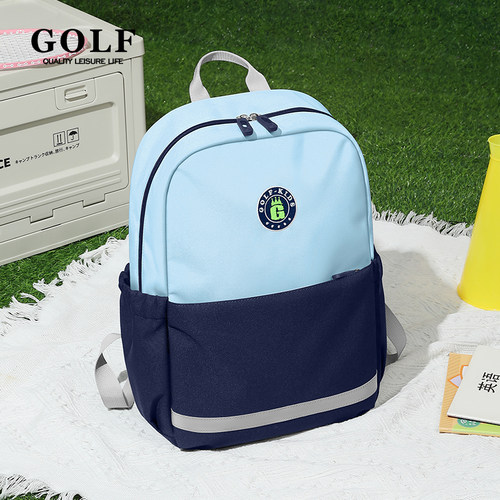 GOLF小学生书包轻便儿童双肩包1-3年级男女童户外出游亲子背包