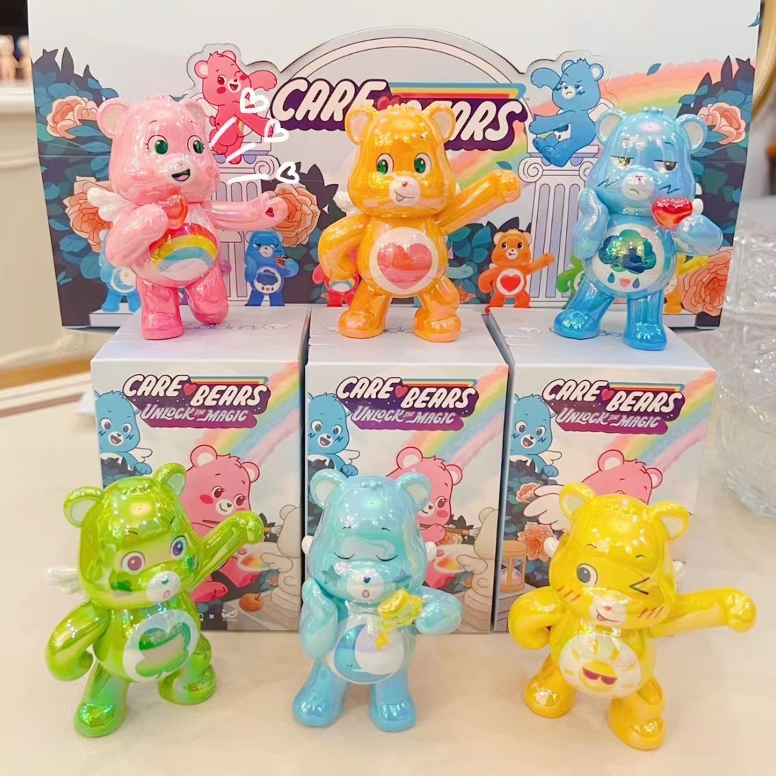 正版Carebears3爱心小熊