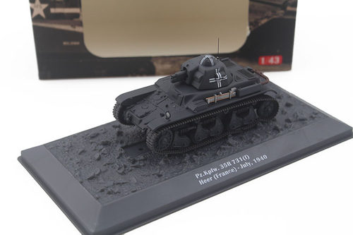 1/43合金仿真france坦克模型
