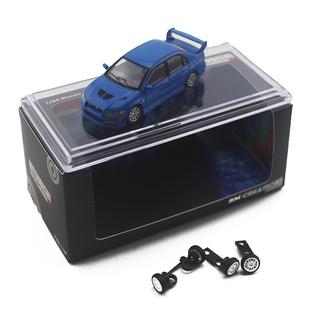 BM 1:64三菱 Mitsubishi Lancer Evolution I II合金汽车模型摆件
