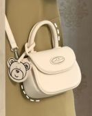 韩版 进阶版 洋气百搭卡通小熊包包女秋季 学生可爱斜跨包托特包潮