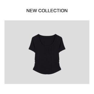 8022 T3528022 纯欲打底时尚 百搭T恤