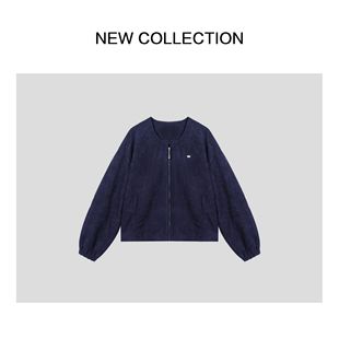 6008秋冬 休闲外套W5536008 优雅经典 设计感短款