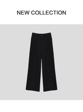 新款简约休闲百搭直筒裤 K1528013-8013