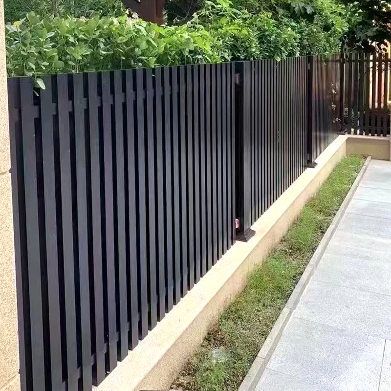 铝艺护栏围栏铝合金别墅大门新中式简约栏杆庭院花园围墙栅栏铁艺