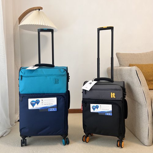 luggage it拉杆箱牛津布拼色行李箱女28寸超轻软箱旅行箱20登机箱