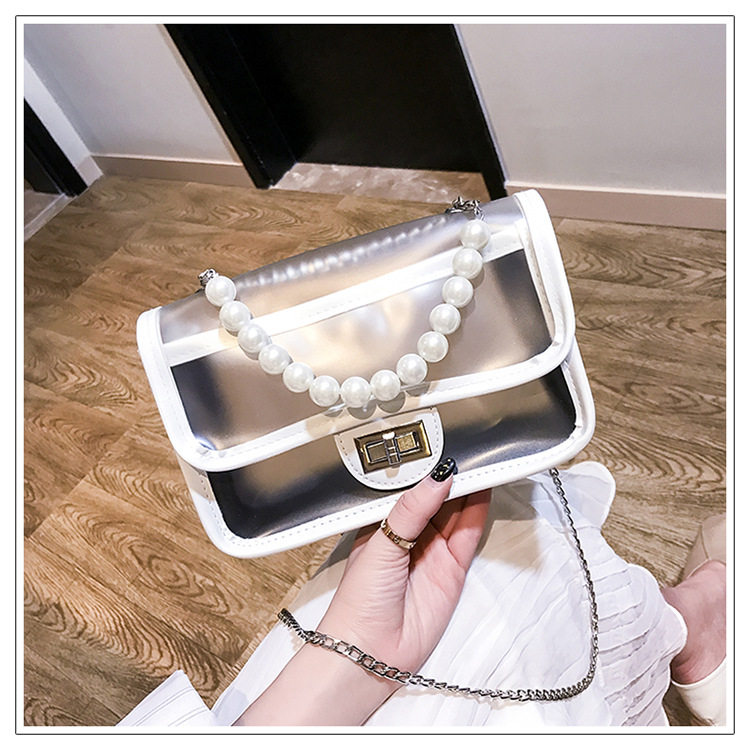 2019夏季韩版子母包沙滩果冻包水晶珠子链条单肩女包潮|msdalam kategori Beg kulit/wanita/beg lelaki, beg Ms. - dari Buy2taobao.com untuk memberikan perkhidmatan ejen Taobao profesional membeli