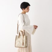 2026 春季 新款 OPAQUE 日本原单外贸女包 手提单肩2WAY佩斯利图