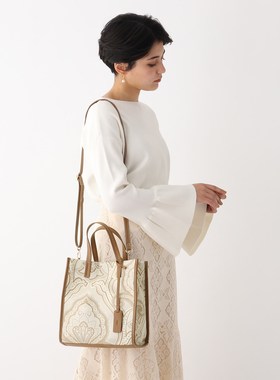 OPAQUE 2025 春季新款 日本原单外贸女包 手提单肩2WAY佩斯利图