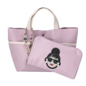 手提子母包 HAPPYFACE 袋中袋 新款 日本原单外贸女包 2025 春夏季