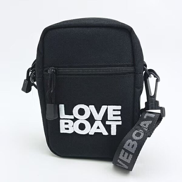 LOVE B 2025新款日本原单外贸迷你绣花单肩包 复古潮流