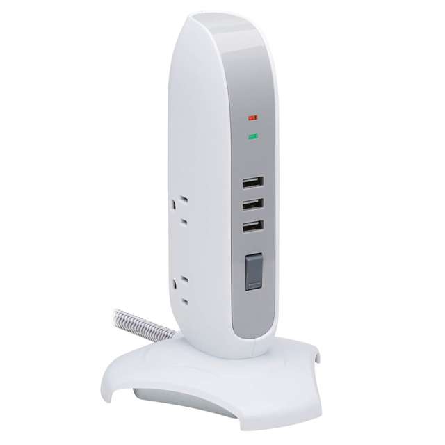 TLP66USB【5-OUTLET SURGE PROTECTOR TOWER,】