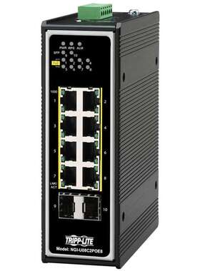 NGI-U08C2POE8【8-PORT UNMANAGED INDUSTRIAL GIGA】